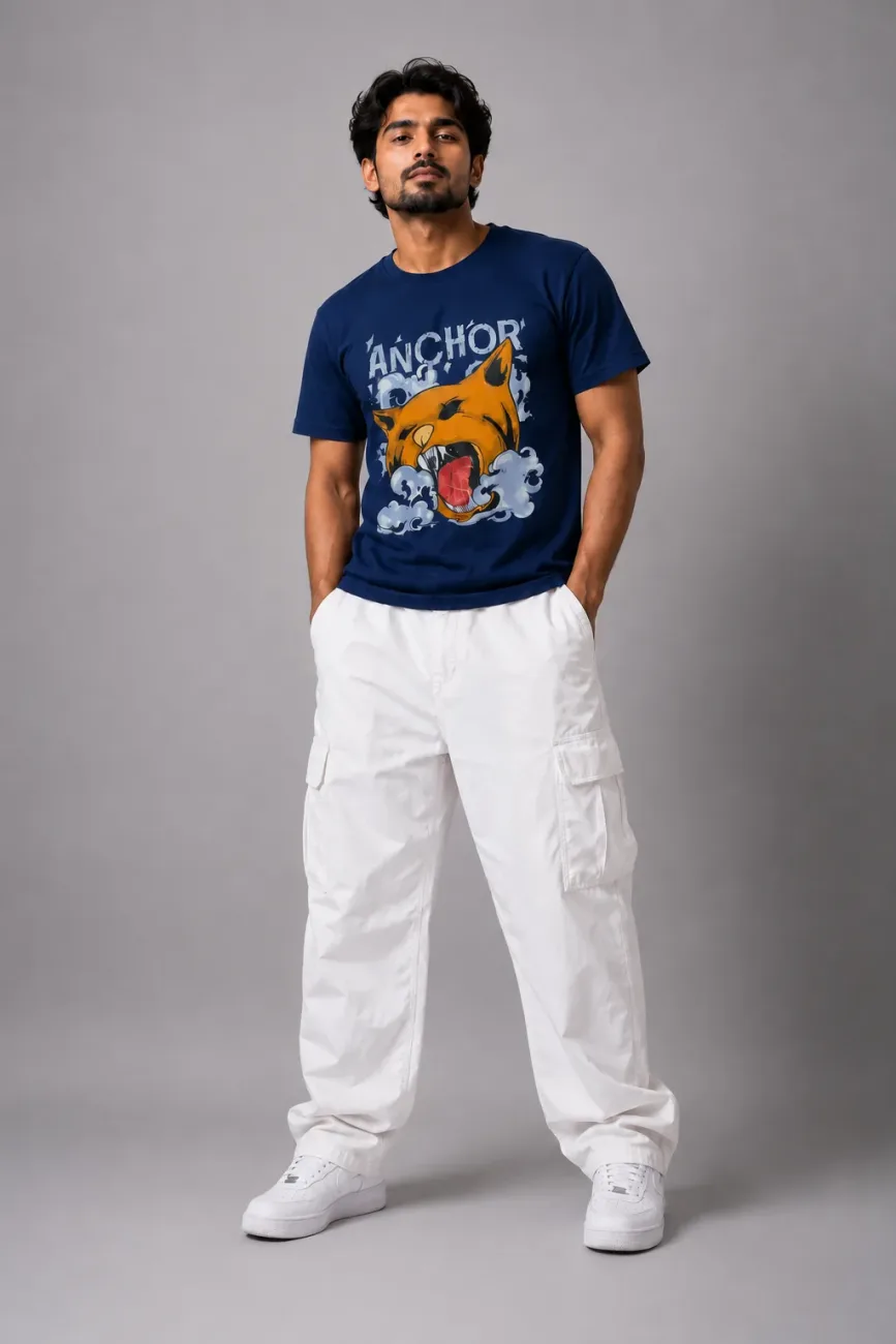 Anchor Beast Supima Cotton Plus Size T-Shirt