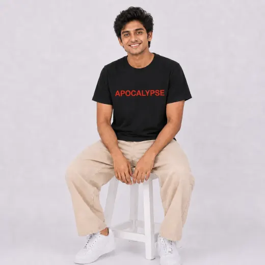 Apocalypse Flame Tee Supima cotton t-shirt