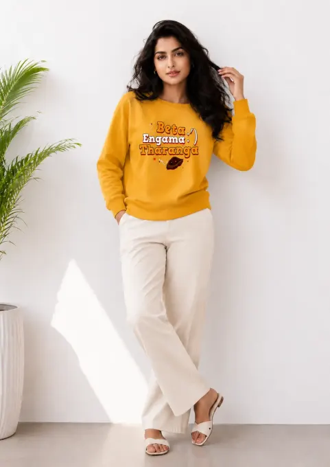 Beta Engama Tharanga graphic sweatshirt, streetwear sweatshirt