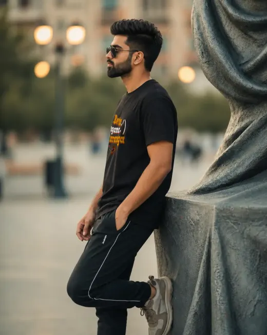 Beta Engama Tharanga Supima cotton t-shirt on a neutral background
