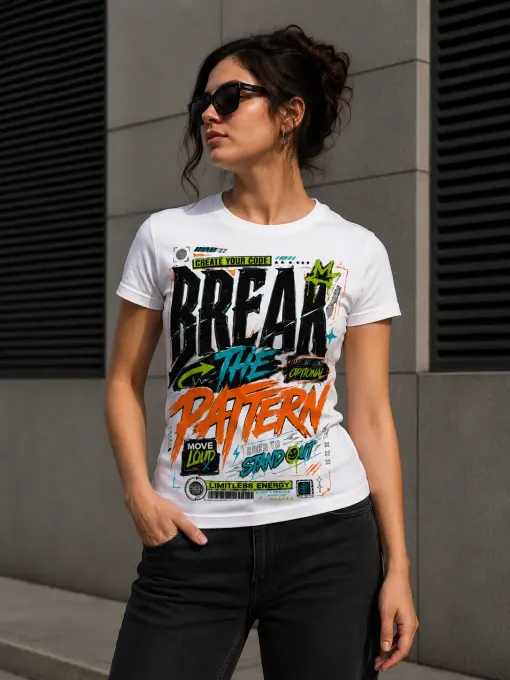 Break the Pattern Tee