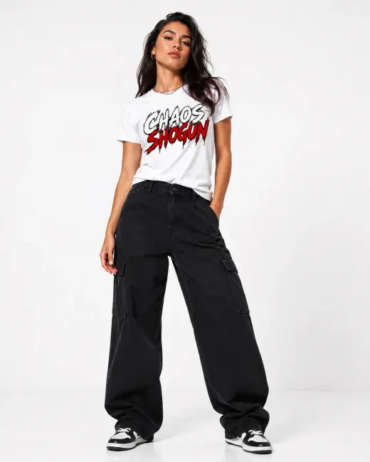 Chaos Shogun tee — Supima cotton t-shirt with bold shogun-inspired graphic print
