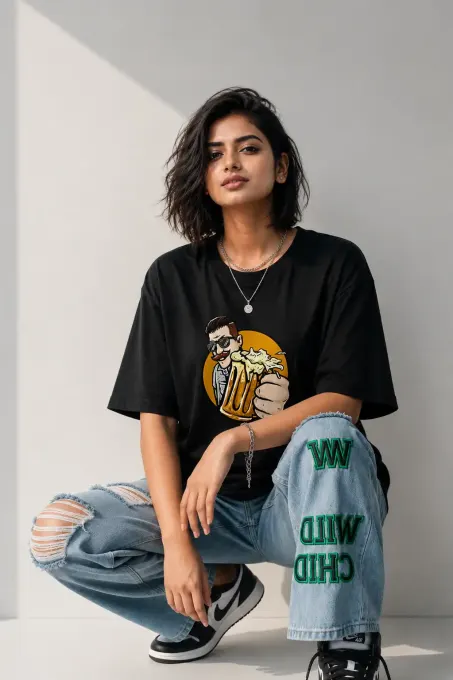 Cheers and Chill Graphic Supima Cotton T-Shirt