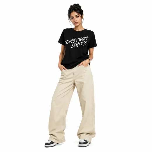 Destroy Limits tee — Supima cotton oversized t-shirt