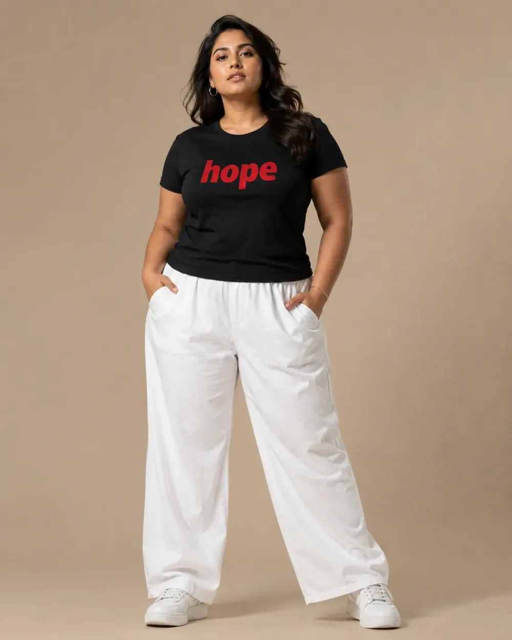 Hope Supima Cotton Plus Size T-Shirt
