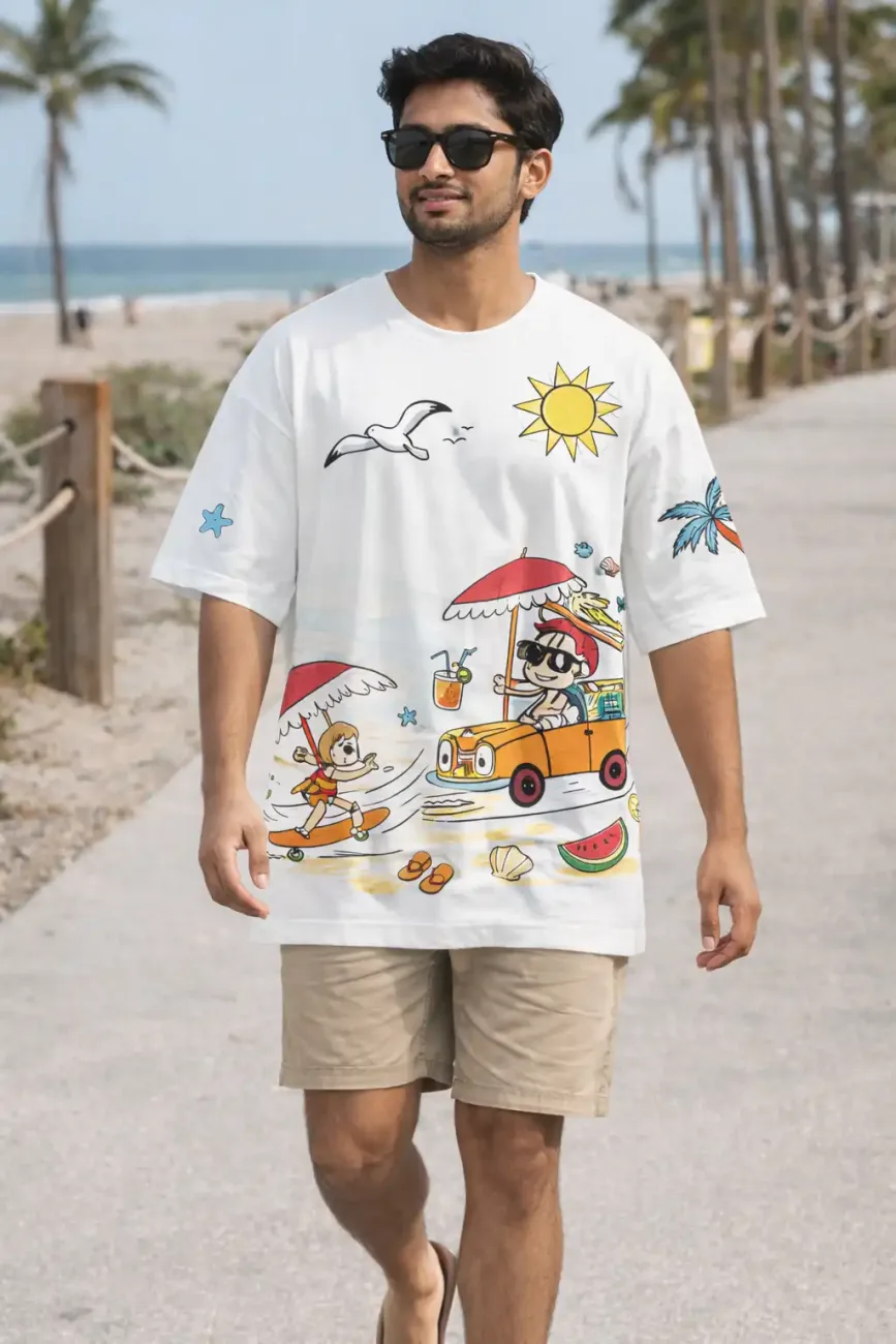 Men's Beach Day AOP T-Shirt