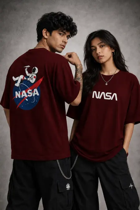 NASA Astronaut Worm Supima Cotton T-Shirt