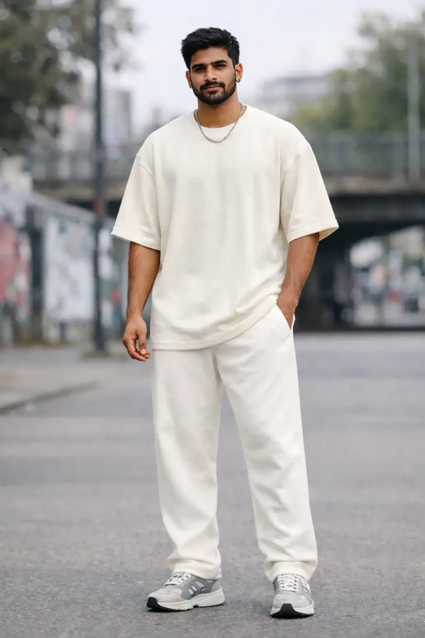 Off-White Terry Oversize T-Shirt