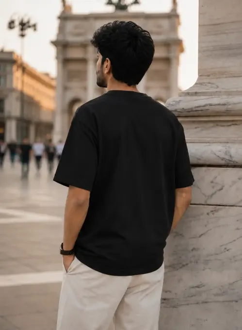 Oversized Supima cotton t-shirt featuring the 'Officially Adulty' graphic print