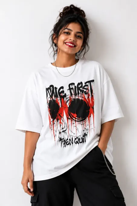 Red Riot Skull Tee
