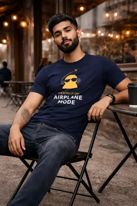 Prime Cotton Airplane mode Tshirt