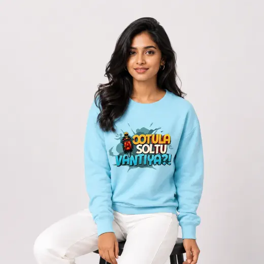 Ootula Soltu Vantiya Graphic Sweatshirt