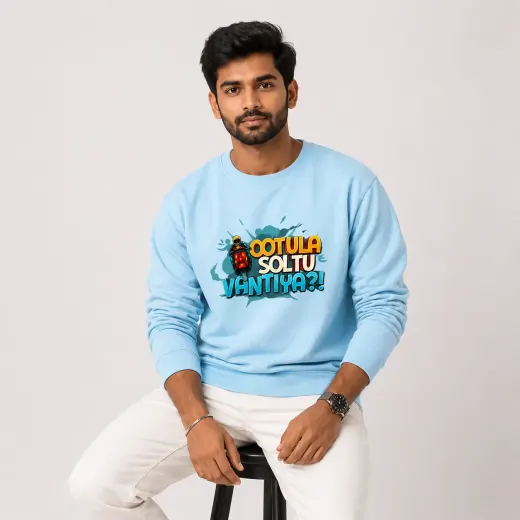 Ootula Soltu Vantiya Graphic Sweatshirt
