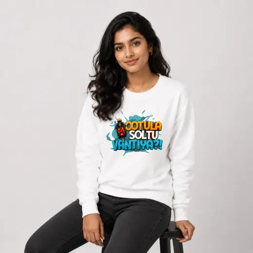 Ootula Soltu Vantiya Graphic Sweatshirt