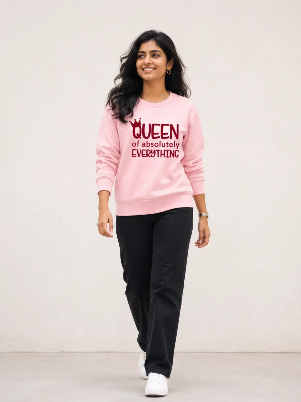 Queen Of Absolutely Everything Sweatshirt