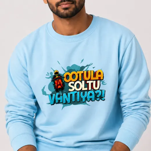 Ootula Soltu Vantiya Graphic Sweatshirt