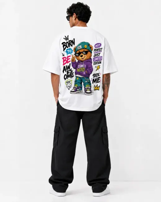 Street Cub oversized T-shirt, front view