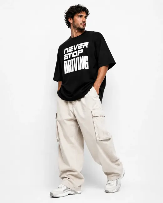 Velocity Drive oversized unisex T-shirt — front view