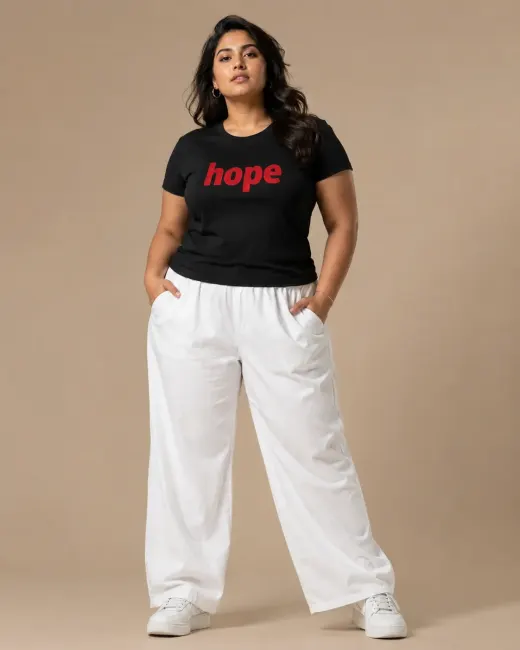 Hope Graphic Plus Size T-Shirt