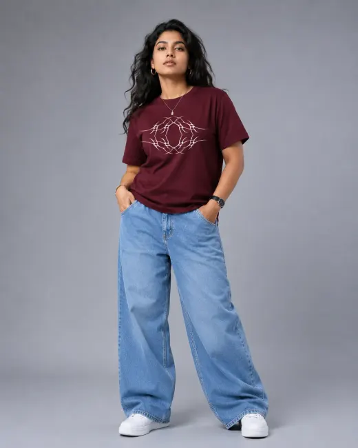 Tribal Eclipse Graphic T-Shirt