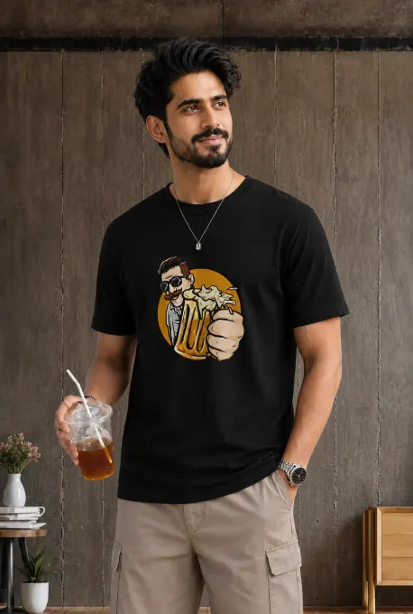 Cheers and Chill Graphic Supima Cotton T-Shirt