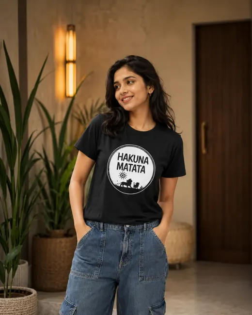 Hakuna Matata Graphic Supima Cotton T-Shirt