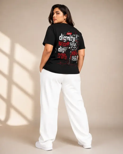 Dignity Supima Cotton Plus Size T-Shirt