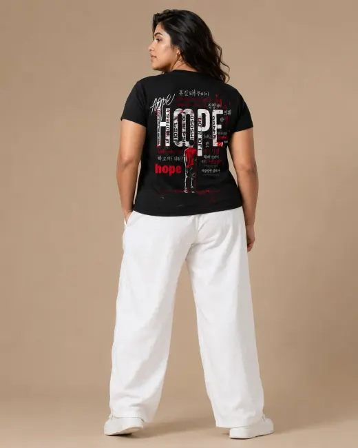 Hope Supima Cotton Plus Size T-Shirt