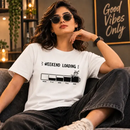 Weekend Loading supima cotton t shirt  T-Shirt