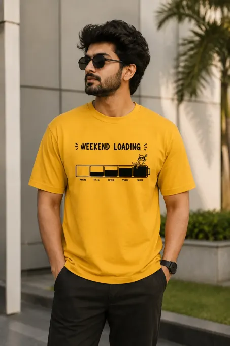 Weekend Loading supima cotton t shirt  T-Shirt