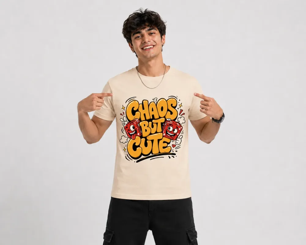 Chaos But Cute Classic Crew T-Shirt