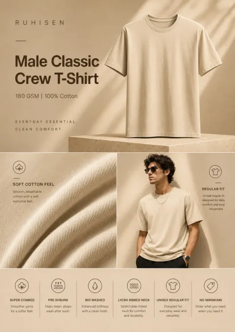 Pocket Kittens Classic Crew T-Shirt