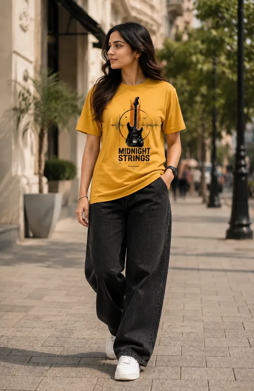 Midnight Strings Classic Crew T-Shirt