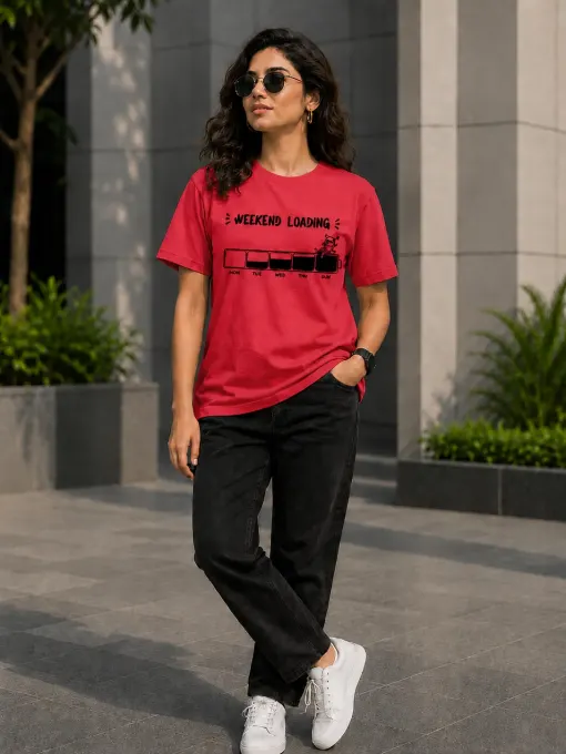 Weekend Loading female Classic Crew T-Shirt