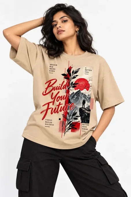 Build Your Future Oversized T-Shirt