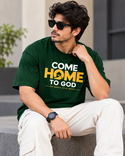 Come Home to God Oversized T-Shirt