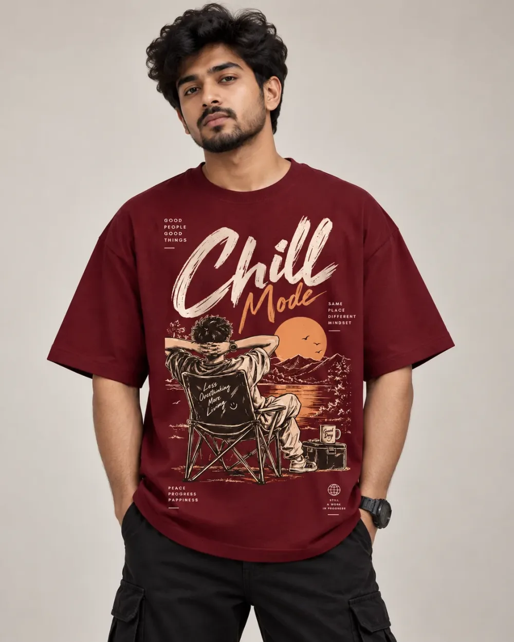 Chill Mode Oversized T-Shirt