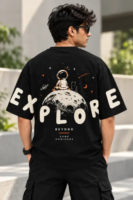 Explore Beyond Oversized T-Shirt