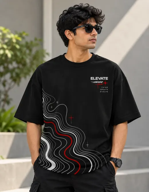 Elevate Flow Oversized T-Shirt