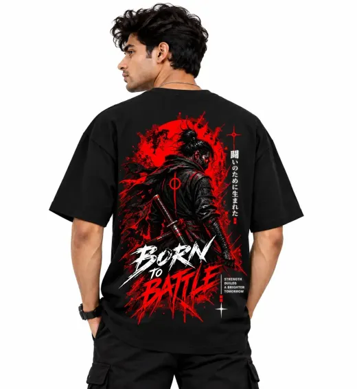 Born to Battle Oversized T-Shirt