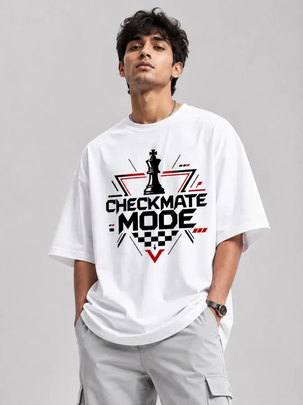 Checkmate Mode Oversized T-Shirt