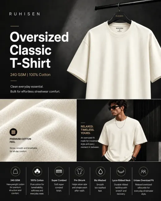 Midnight Racing Oversized T-Shirt
