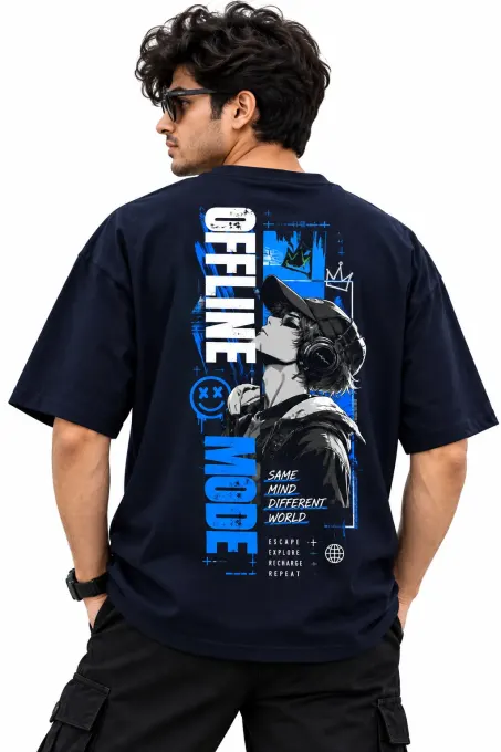 Offline Mode Oversized T-Shirt