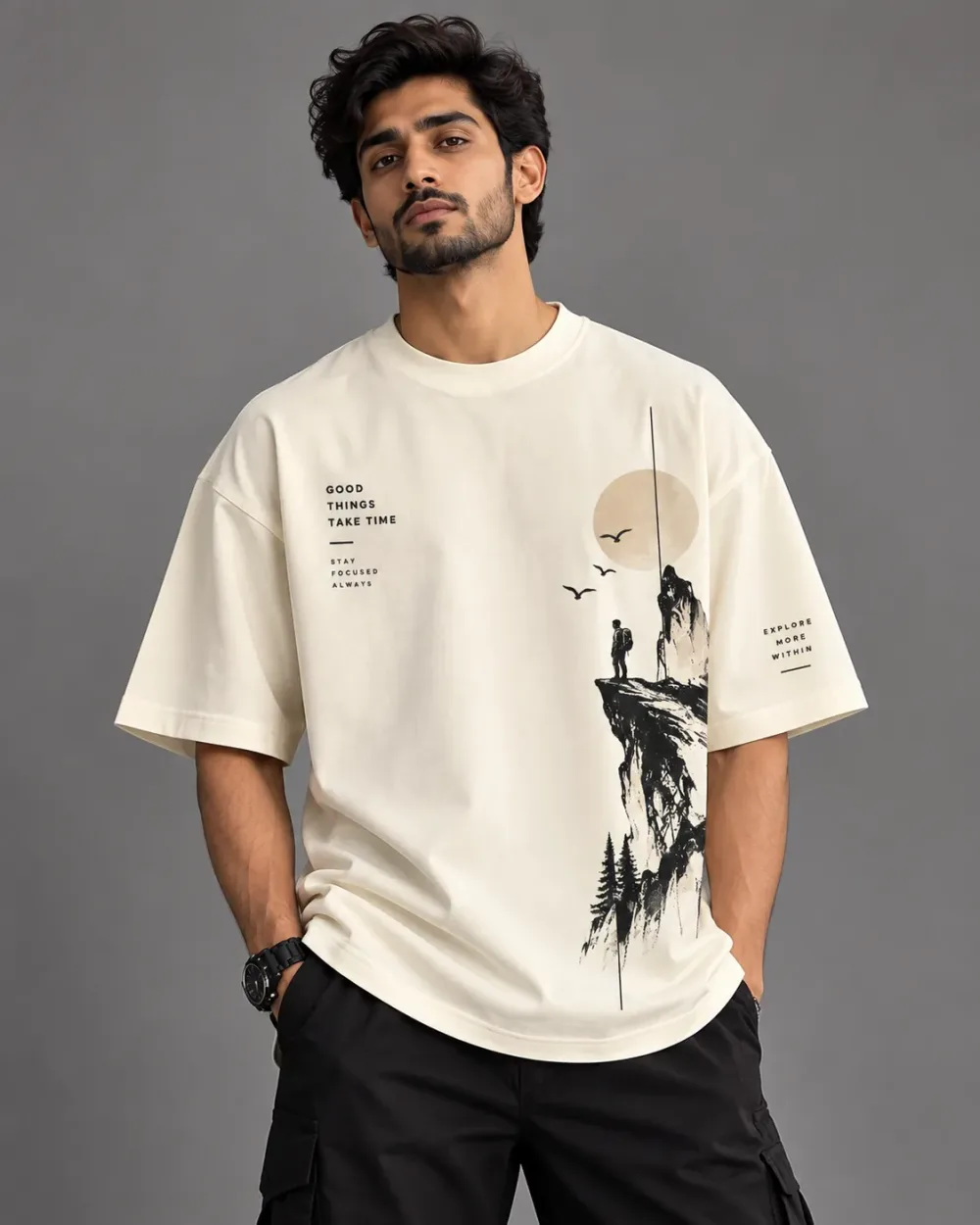 Explore Within Oversized T-Shirt