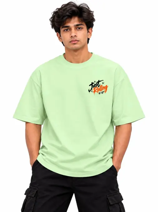 Just Rolling Oversized T-Shirt