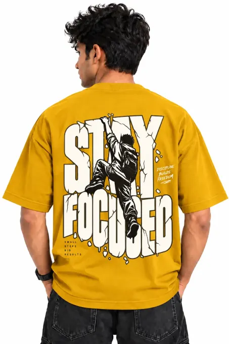 Stay Focused Oversized T-Shirt