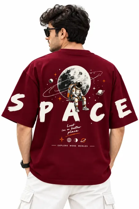 Lost in Space Astronaut Oversized T-Shirt