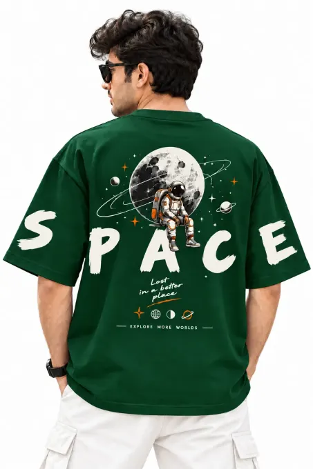 Lost in Space Astronaut Oversized T-Shirt