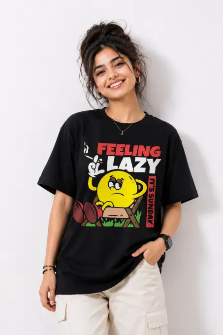 Sunday Slouch Tee oversized t-shirt