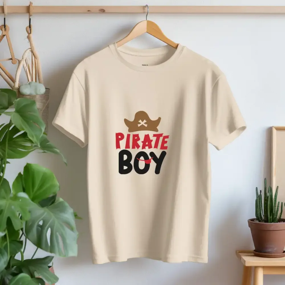 Unisex "Pirate Boy" Graphic T-Shirt